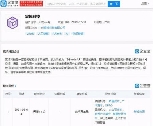 OPPO與廣汽資本共同投資空間智能技術研發商宸境科技，引領信息技術咨詢服務新浪潮
